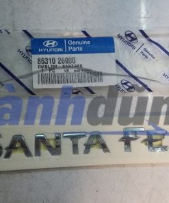 LÔ GÔ CHỮ NỔI HYUNDAI SANTAFE