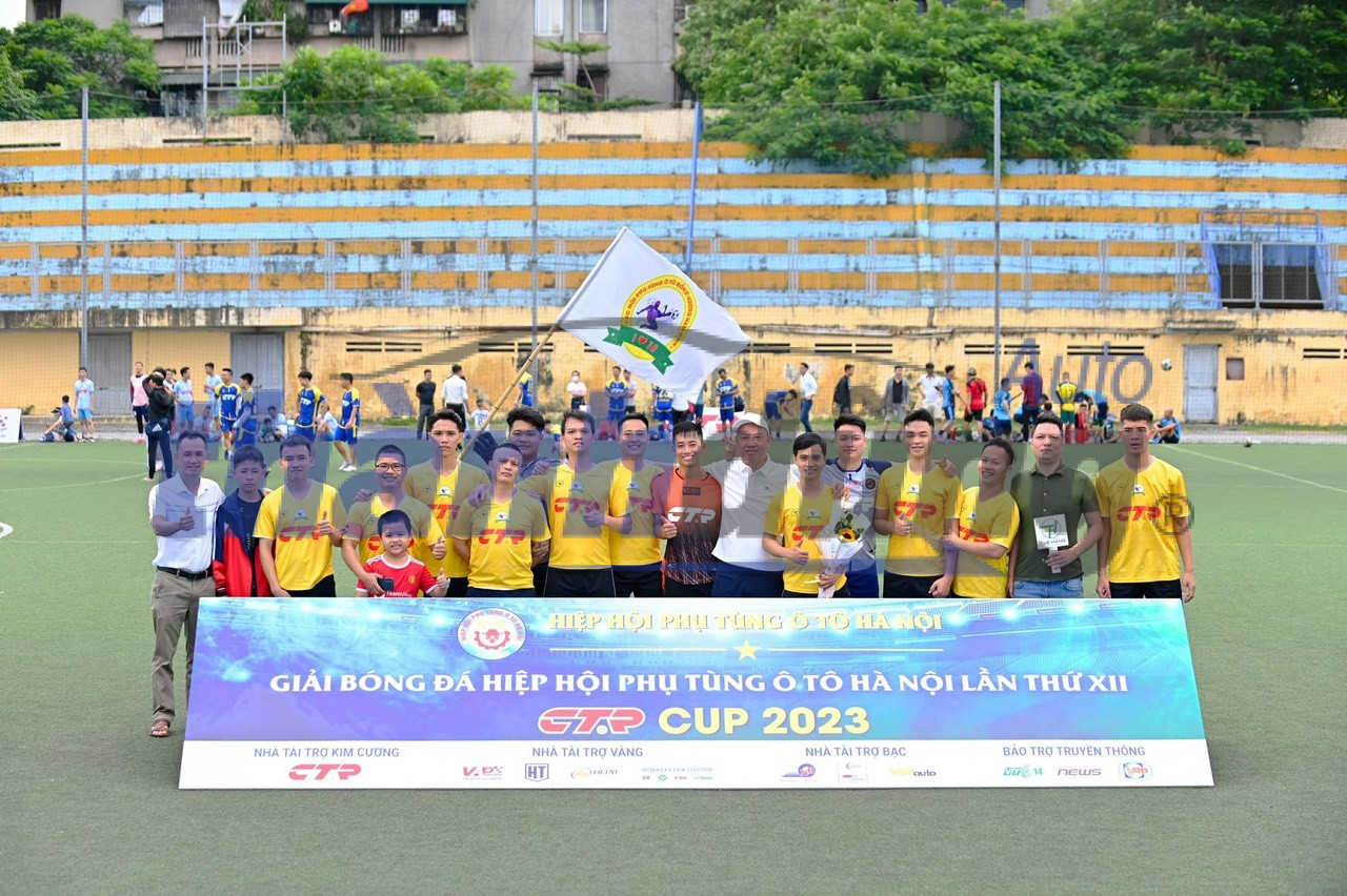 Lễ khai mạc Giải bóng đá Hiệp hội phụ tùng ô tô Hà Nội lần thứ XII cup 2023