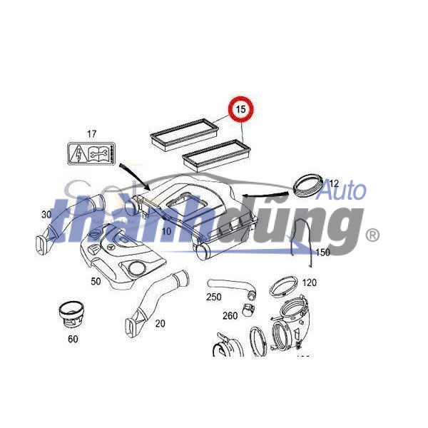 ống khí nạp turbo